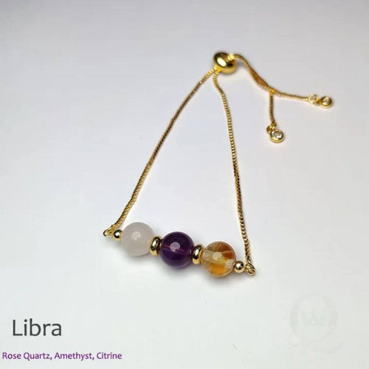 Libra Zodiac Sign Bracelet