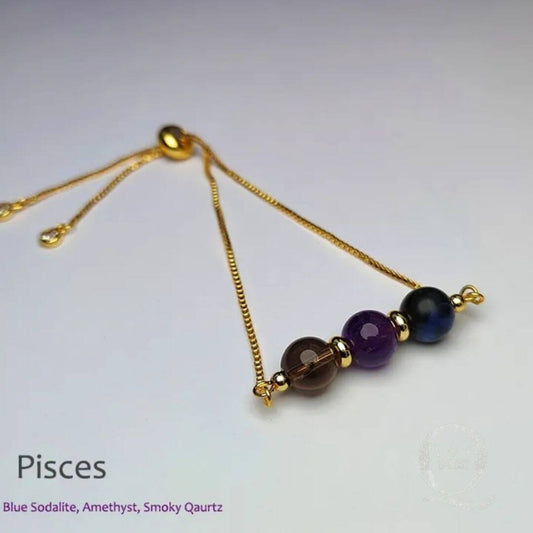 Pisces Zodiac Sign Bracelet