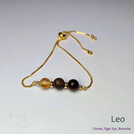 Leo Zodiac Sign Bracelet