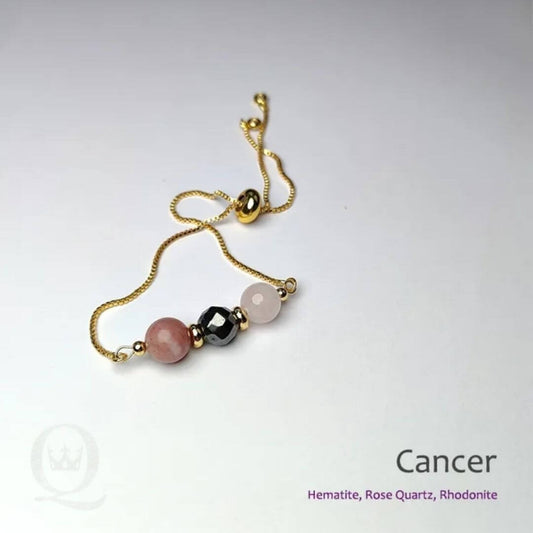 Cancer Zodiac Sign Bracelet